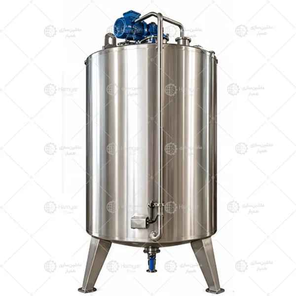 میکسر استیل 2500 لیتری