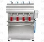 پرکن مایعات غلیظ 4 نازل ایستاده سیلندر پیستونی